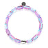 Lilac Moonrise | .925 Sterling Silver | Galaxy Glass Pebble Bracelet